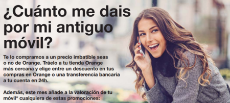 Ahorrar entregando un móvil viejo: Orange también impulsa los descuentos