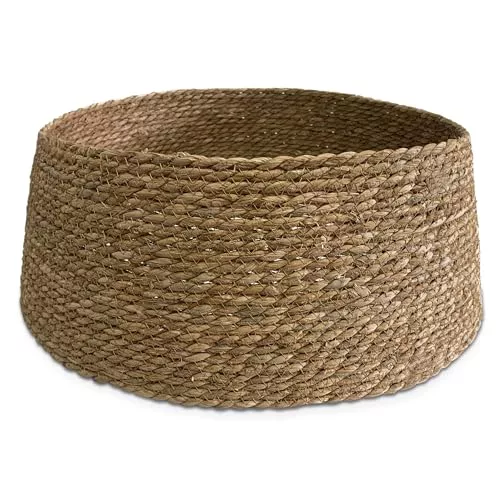 TIENDA EURASIA – Pie de Árbol de Navidad, Color Natural