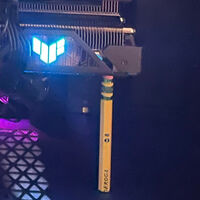 Compró una GPU por 500 dólares y necesitó medio lápiz de 10 céntimos para asegurarse de que todo funcionara