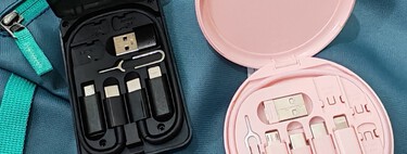 Desde que llevo en mi mochila esta diminuta caja de AliExpress no he vuelto a tener problemas con mis cables fuera de casa