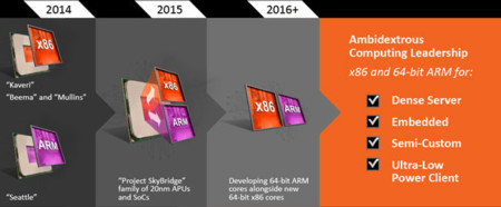 AMD se lanza en busca de su hueco en el mercado ARM