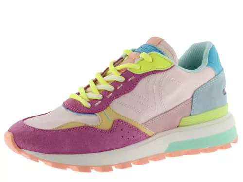victoria Basket Luna Nylon & Piezas Multicolor Serraje & Suela Dentada 1156110 para Mujer Rosa 39