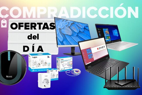 Chollos del día en Amazon: portátiles y monitores HP, enchufes e iluminación inteligente RTP-Link, o robots aspiradores Proscenic a precios rebajados