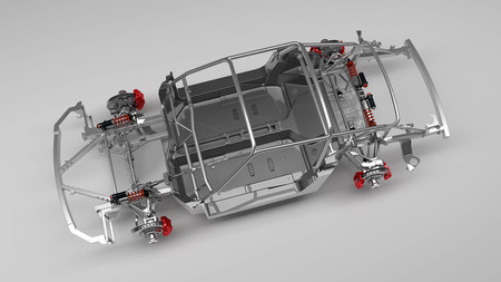 Ruf SCR Monocoque Chassis