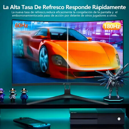 Monitor Curvo Crua 180 Hz