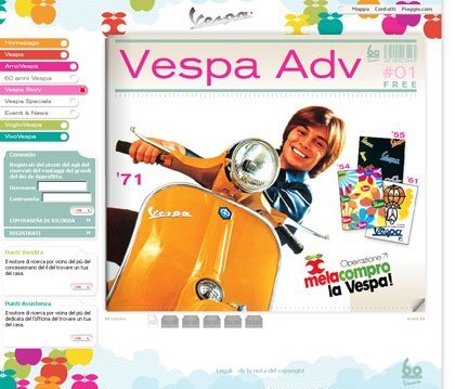 Vespa Adv, nuevo minisite del scooter con más solera