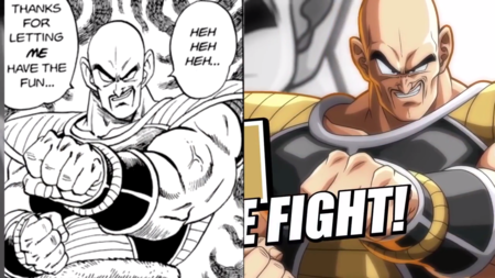Dragon Ball FighterZ: Nappa es una bestia y cada ataque suyo está calcado del manga
