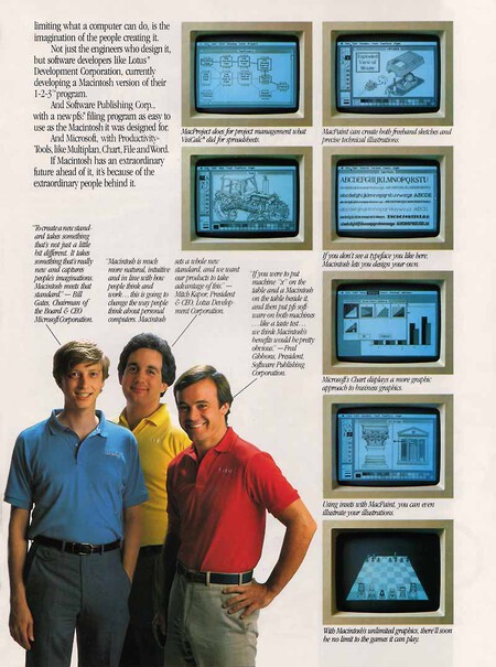 Publicidad del Macintosh.