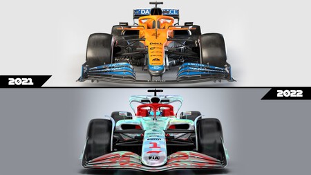 f1 2022 vs 22021