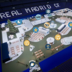 De Mbappé a Mavidad: a falta de conciertos, el Bernabéu acogerá un enorme parque de Navidad que ya ha hecho 'sold out' 