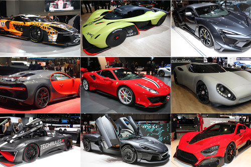 Los 11 coches más potentes del Salón de Ginebra 2018