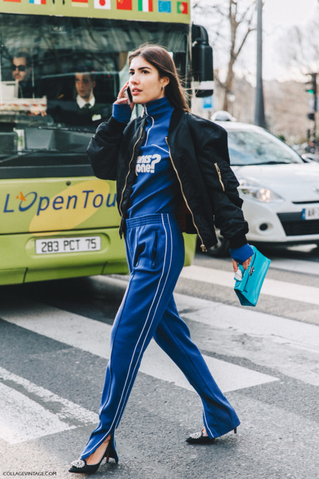 Pfw Paris Fashion Week Fall 2016 Street Style Collage Vintage Patricia Manfiel Vetements 1