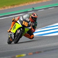 Andrea Migno domina los entrenamientos libres de Moto3 en Japón en espera de que llegue la lluvia