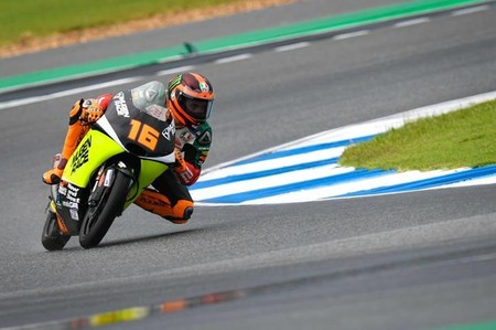 Andrea Migno domina los entrenamientos libres de Moto3 en Japón en espera de que llegue la lluvia