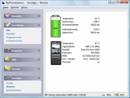MyPhoneExplorer, gestiona tu Sony Ericsson