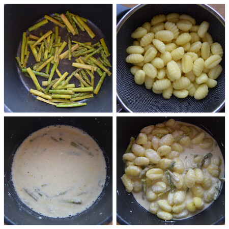 Noquis Con Esparragos Verdes Y Crema De Limon Paso A Paso