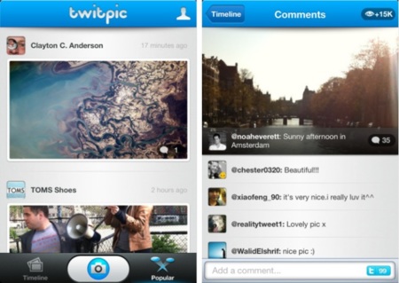 Twitpic se atreve con su propia aplicación para el iPhone
