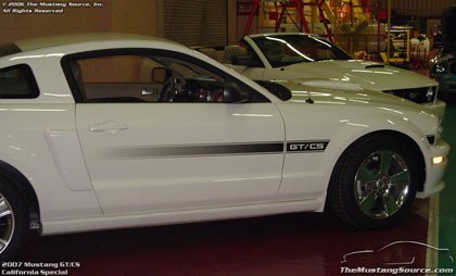 Primeras imágenes del Mustang GT/CS