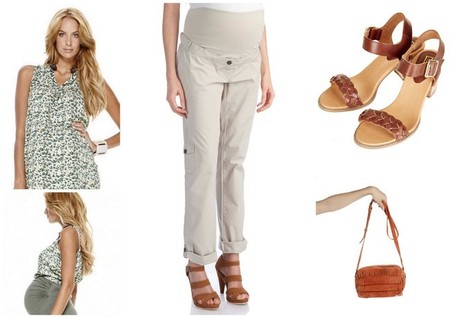 look safari embarazadas