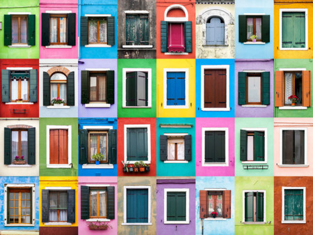 El fotógrafo Andre Vicente Goncalves crea fabulosos collages fotográficos con ventanas de distintos puntos de Europa