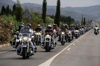 Reunión de Harley Davidson en Fuengirola