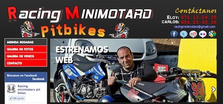 Nueva web de los Racing Minimotard Pitbikes