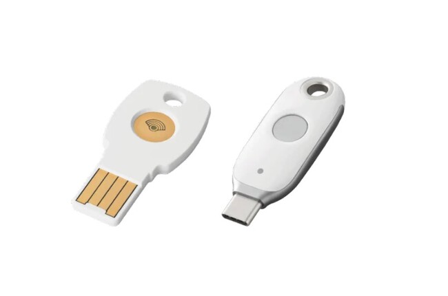 llaves de seguridad Google Titan Key