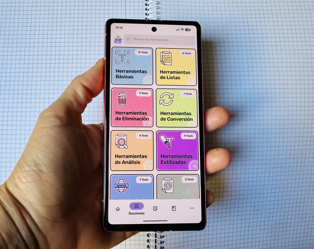 Esta app es una auténtica navaja suiza para trabajar con texto. Es tan buena que cuesta creer que sea gratis 