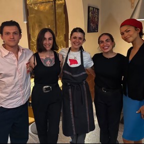 La casa de comidas donde han cenado Tom Holland y Zendaya en Madrid: un restaurante de entrante, plato y postre recomendado por la Guía Michelin 