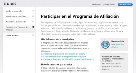 Apple reforma y amplía su programa de afiliados web a más países