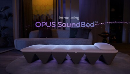 Esta es Soundbed, una cama portátil con sistema de sonido por vibración 7.1 pensada para meditar y relajarte