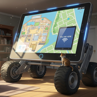 La genialidad tan simple de este nuevo dispositivo Xiaomi: una pantalla inteligente con mástil y ruedas para llevarla por toda la casa