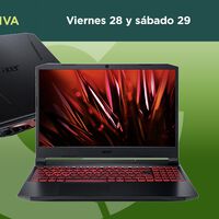 Aprovecha los Días sin IVA de El Corte Inglés para estrenar un potente portátil gamning Acer Nitro 5 AN515-57-77QK por 908 euros