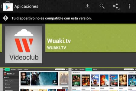 aplicaciones no compatibles en Android para tablets