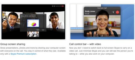 Skype 5.2. para Mac incorpora videollamadas grupales con posibilidad de compartir nuestra pantalla