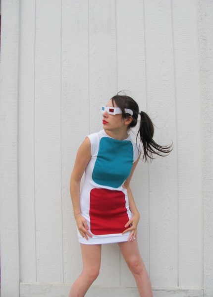 Foto de Un vestido con forma de gafas 3D (5/5)
