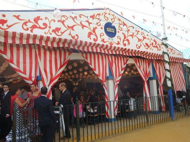 caseta de la feria de abril de sevilla