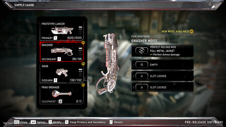 Mods para el Gnasher