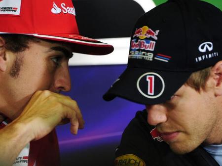 Sebastian Vettel a Ferrari en 2014. Rumore, rumore