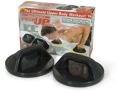 Empuñaduras Push Up Pro para entrenamiento muscular por sólo 9,90 euros y los gastos de envío gratuito