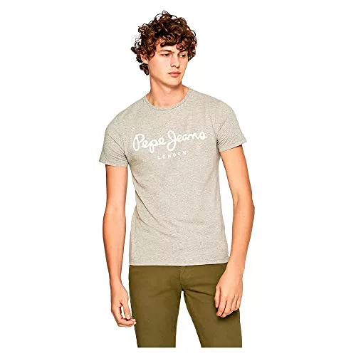 Pepe Jeans Original Stretch Camiseta para Hombre Slim Fit Manga Corta 