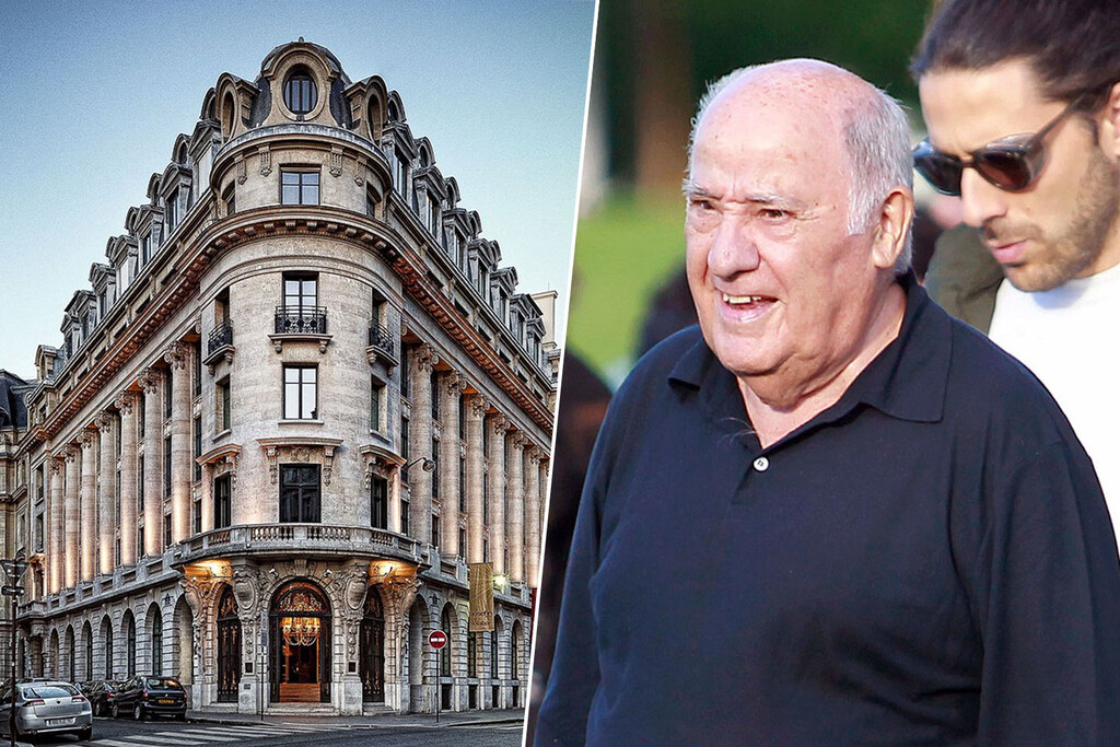 Sandra Ortega alquila hoteles a los hoteles. Amancio Ortega le ha copiado el modelo con un hotel de lujo en París