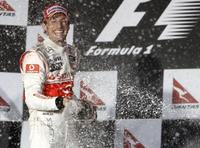 Jenson Button gana en un Gran Premio de Australia loco