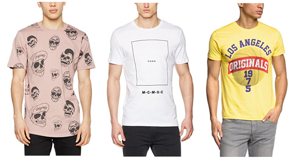 9 camisetas  Jack & Jones por menos de 10 euros en Amazon 