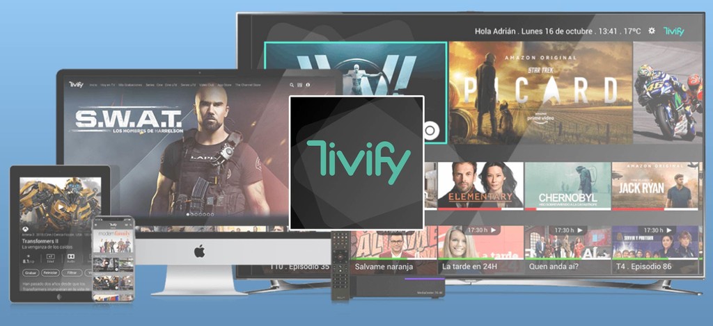 Tivify, una nueva plataforma de televisión con canales en directo, grabaciones y vídeo bajo demanda