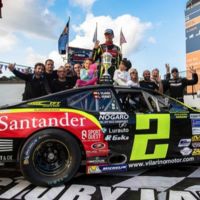 Ander Vilariño, campeón de la Nascar europea por tercera vez