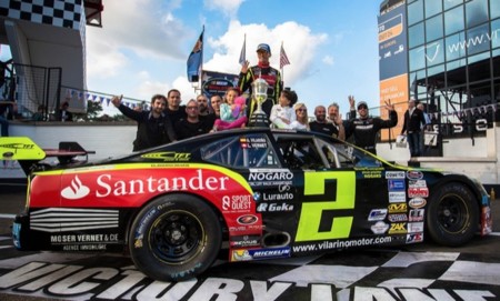 Ander Vilariño, campeón de la Nascar europea por tercera vez