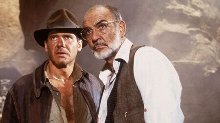 Sean Connery y Harrison Ford