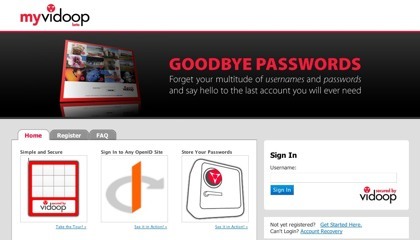Myvidoop, un sistema de identificación para todos los sitios web que queramos