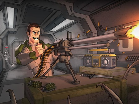 Let Them Come, el juego que ha recreado como nadie la escena de las torretas en la película Aliens: El regreso